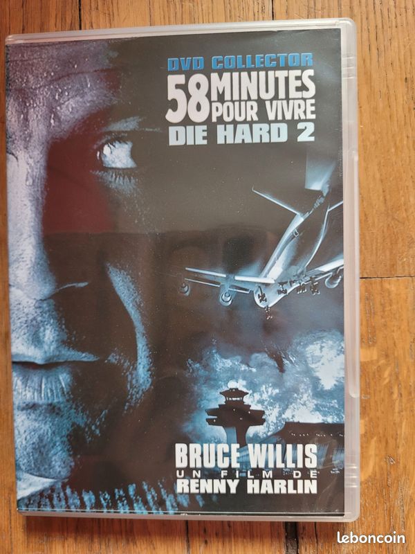 DVD COLLECTOR 2 Disc. 58 MINUTES POUR VIVRE. DIE HARD 2. Avec Bruce WILLIS. Un film de 1990