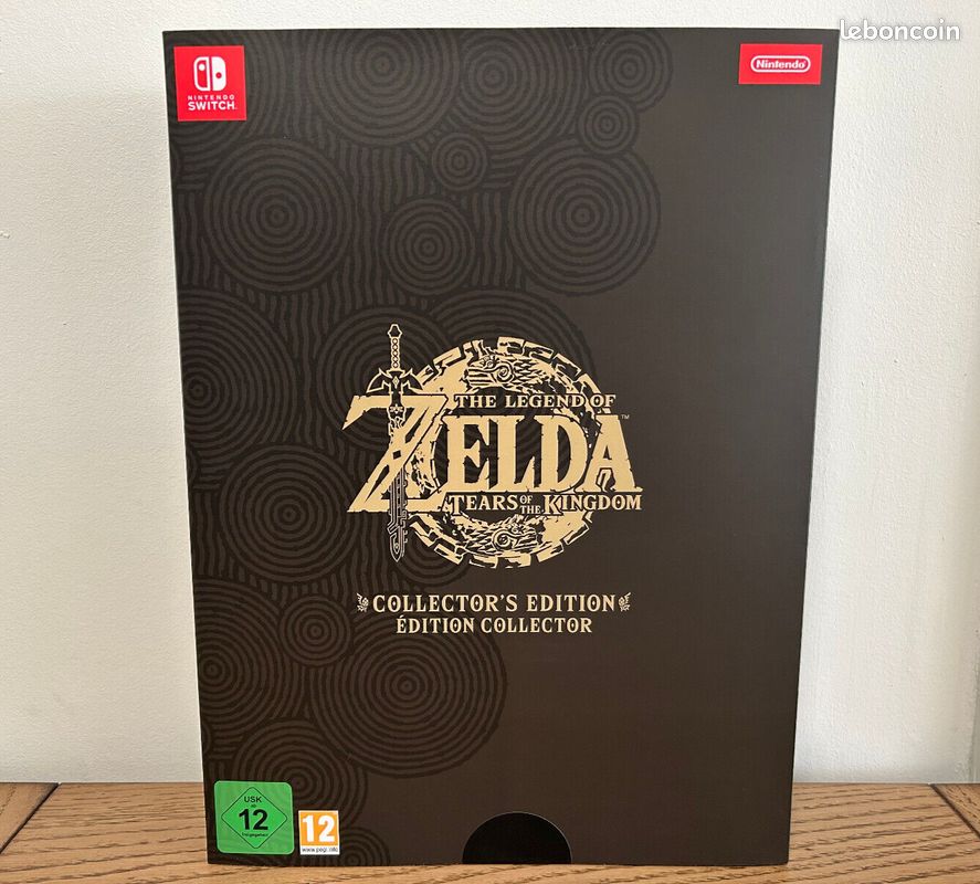 The Legend of Zelda Tears of the Kingdom Edition Collector Switch -NEUF