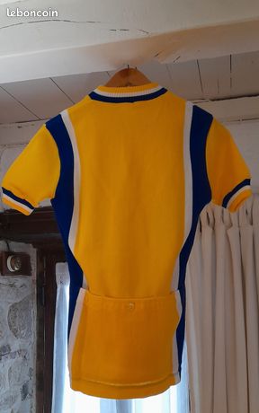 Maillot cyclisme vintage Tricots du rocher - Collection