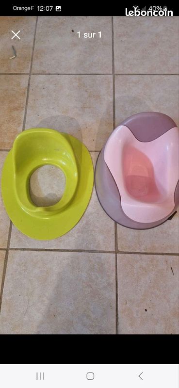 Pot bébé et reducteur wc (image 1)