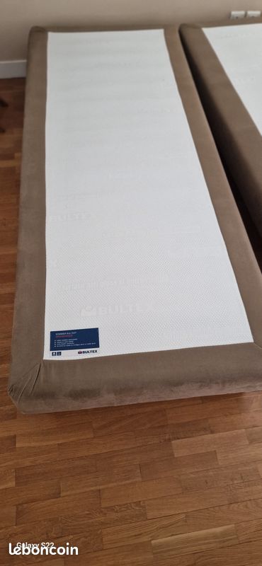 1 matelas et 2 sommiers (image 3)