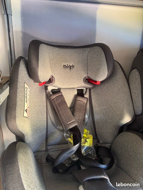 Sièges auto isofix Migo One 360° Gris (lot de 2) (image 2)