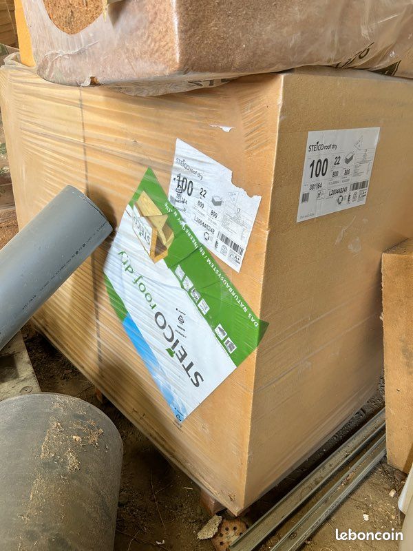 Fibre de bois roof dry haute densité ep 100 mm (image 1)
