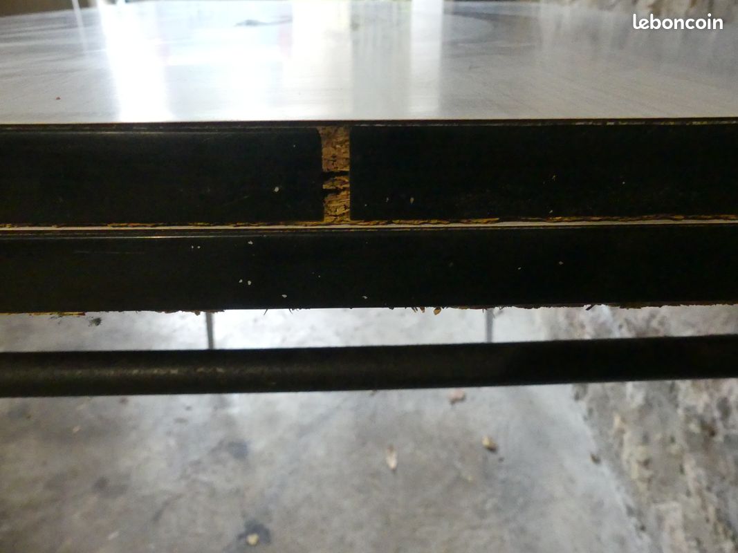 Table vintage 1950 en formica (image 6)