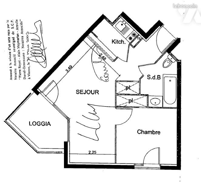 Appartement 2 pièces 35 m² · à Bron · 35 m² · 110 000 €