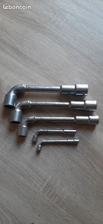 Clé à Pipe Ouverte Facom 75 – 12 Mm – Vanachrome – Outil à Main – Fabriqué En France