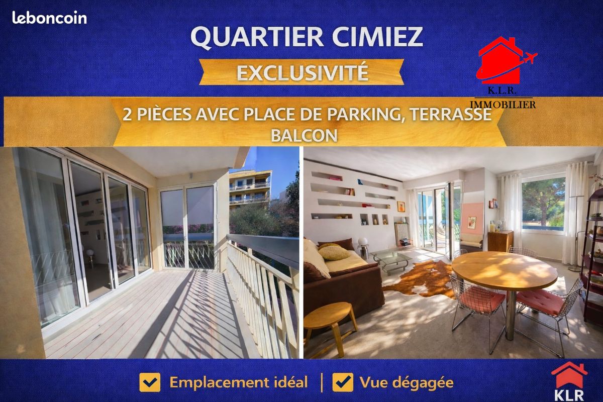 Appartement 2 pièces 58 m²