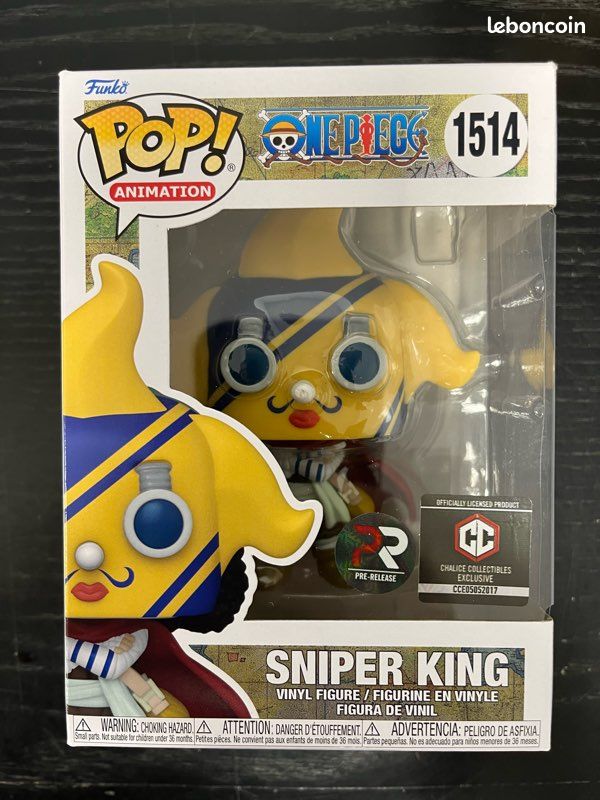 Funko pop Sniper king ou Sogeking PR Chalice collectibles 1514 (image 1)