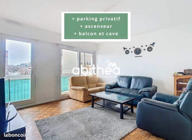 Appartement 3 pièces 63 m²
