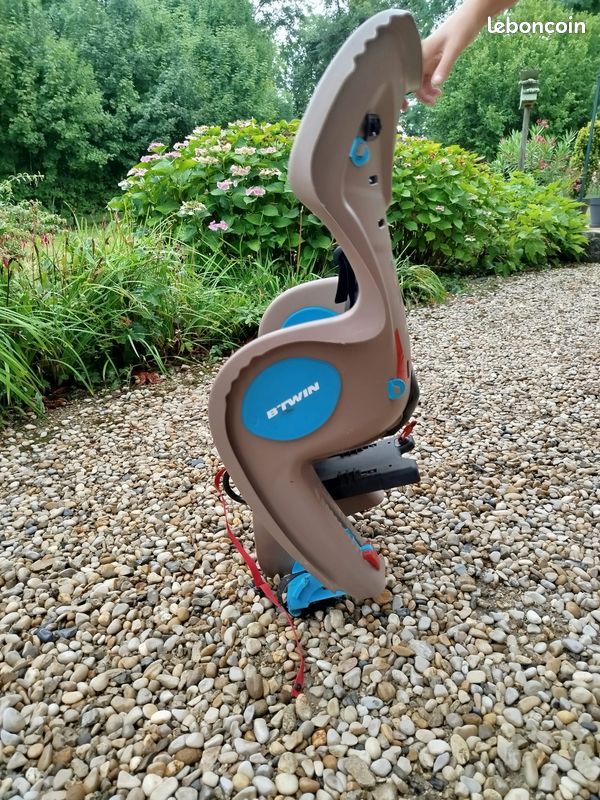 Siege vélo B'twin enfant + porte bagage Bclip (image 2)