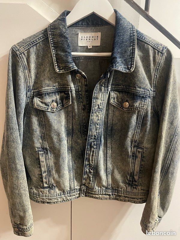 Blouson jean Claudie Pierlot (image 1)