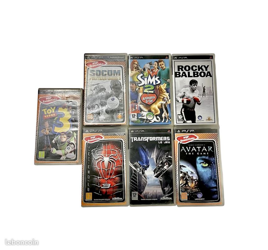 Lot De Jeux PSP - Sélection Variée D'occasion - Bon état
