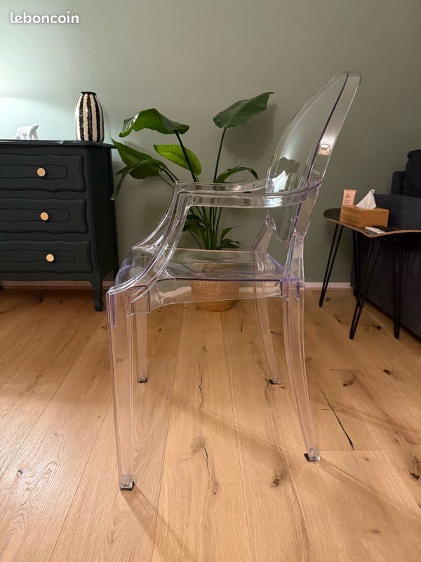 Fauteuil chaise Louis (image 2)