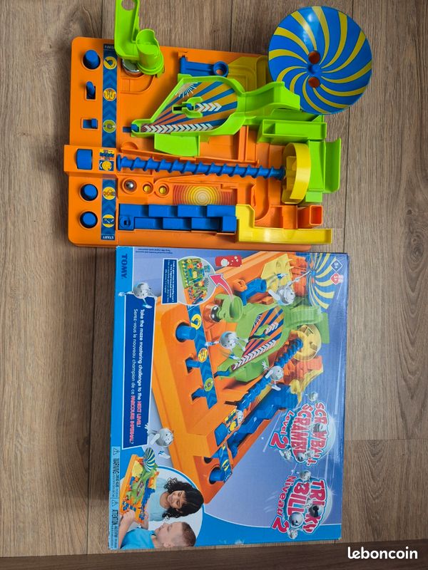 Jeu De Société Tricky Bille Screwball Scramble Niveau 2 - Version Française Complète, Occasion