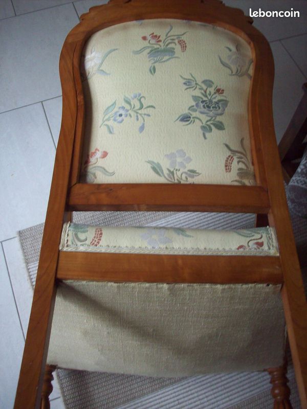 Paire FAUTEUILS Napoléon III (image 4)