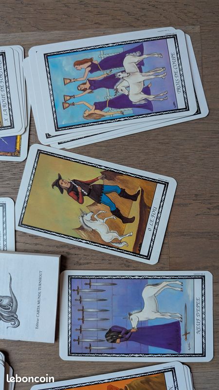Jeu De Tarot De La Licorne - 78 Cartes Divinatoires Avec Livret