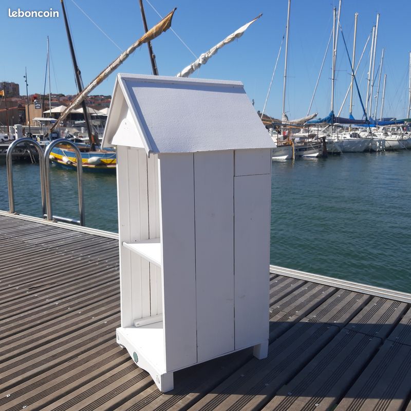 Petit meuble cabine de plage très decoratif (image 2)