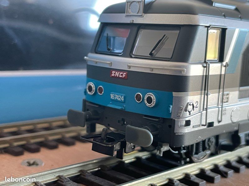 Locomotive électrique Jouef CC7100 - Train Bleu HJ2042 - Echelle HO - Neuve