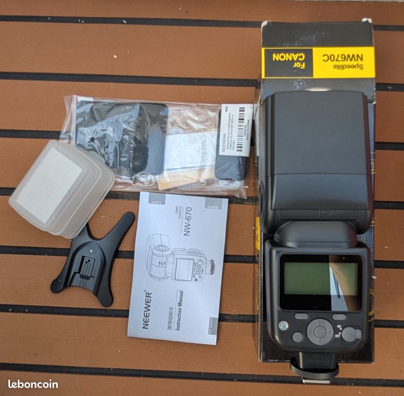 Neewer NW-670C Speedlite TTL pour Canon (image 8)