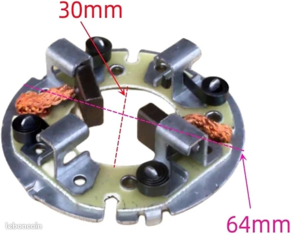 Kit complet neuf de charbons de démarreur pour Moto / Quad / ATV (image 5)