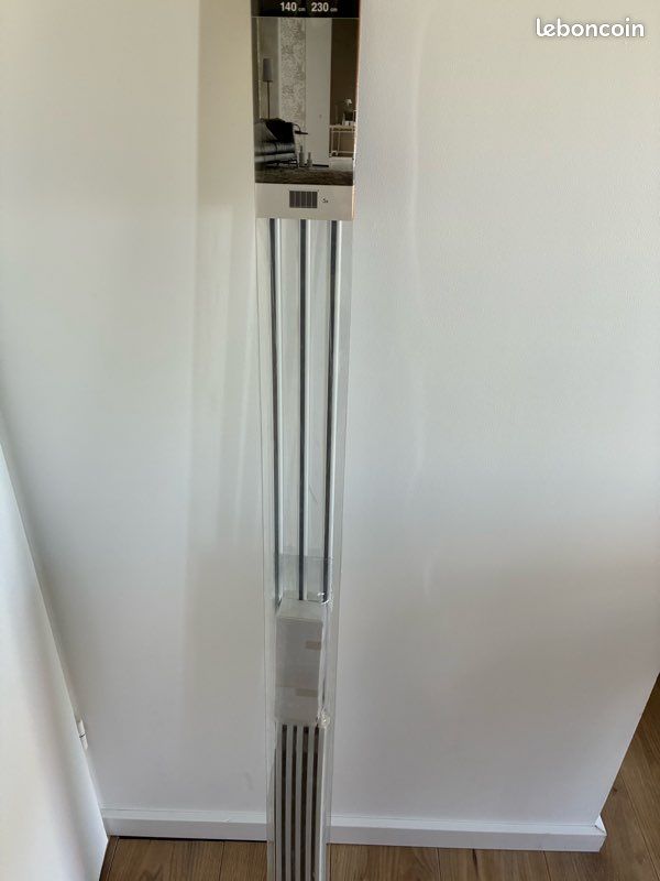 Rail panneaux japonais extensible blanc 140–230 cm neuf (image 2)