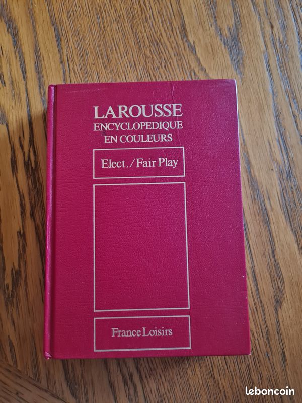 Larousse encyclopédique en couleurs Tome 8 Elect / Fair Play (image 1)