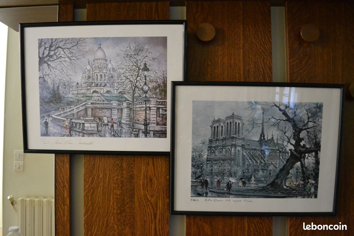 Lot Tableaux Paris (image 1)