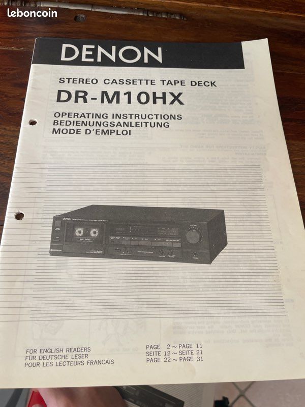 Chaîne stereo marque DENON 4 stereo en lot (image 5)