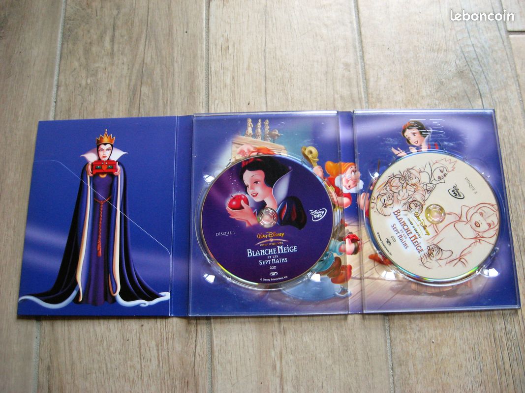 Dvd DISNEY- Blanche Neige et les sept nains (image 2)
