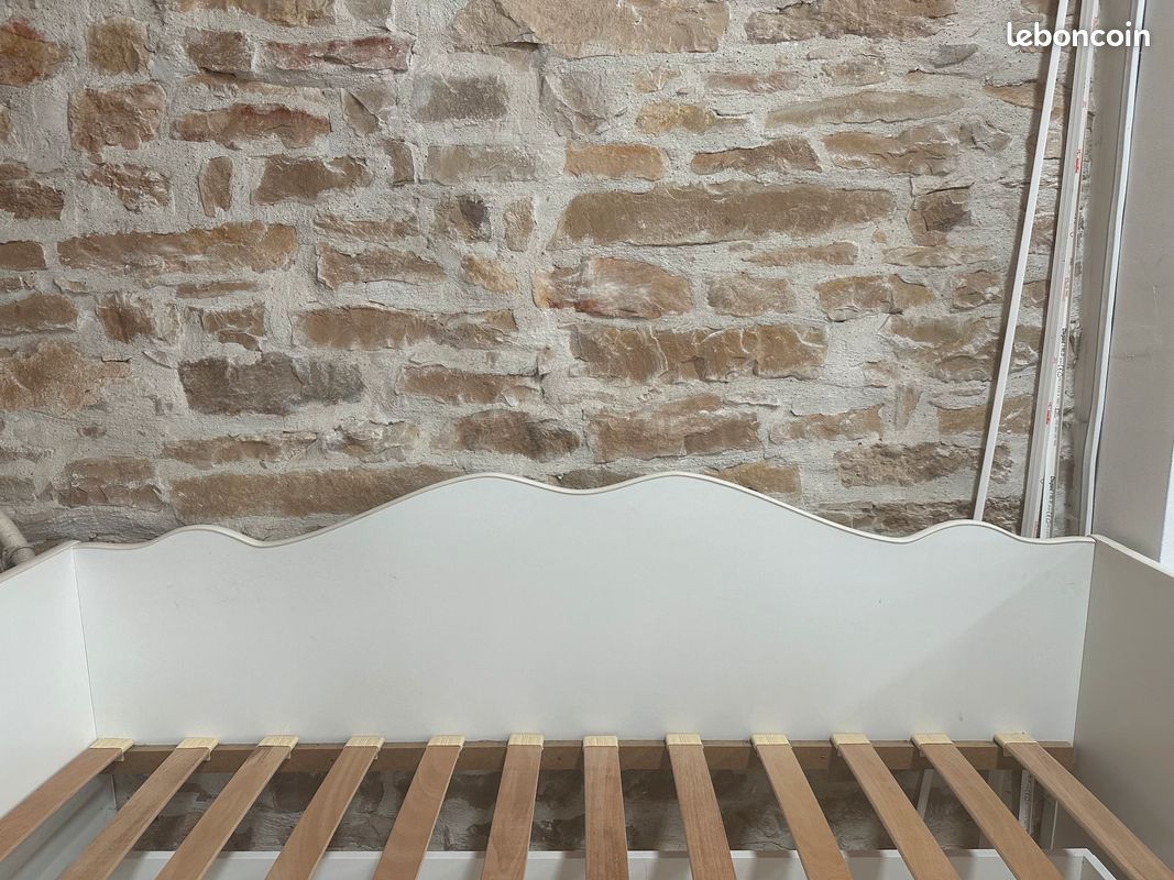 Lit blanc pour enfants (image 5)