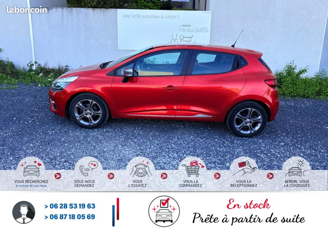 Renault Clio Tce 90cv Gtline Driving Eco2 *Crit'Air 1 *128000Km*Moteur à Chaine*Véhicule Sous Gar... (image 13)