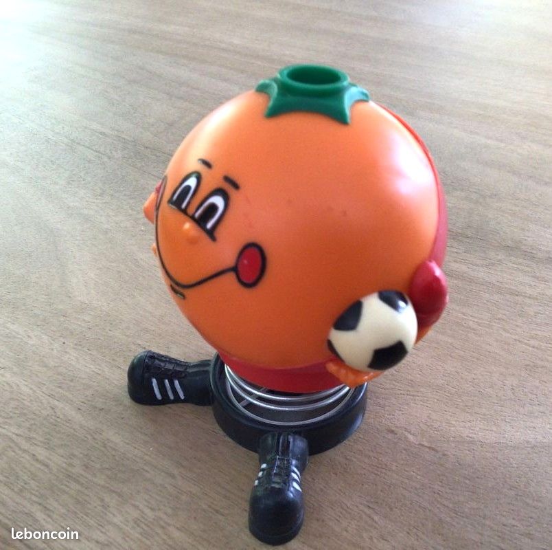 Porte-stylo Vintage Naranjito, Mascotte Coupe Du Monde Espagne 1982