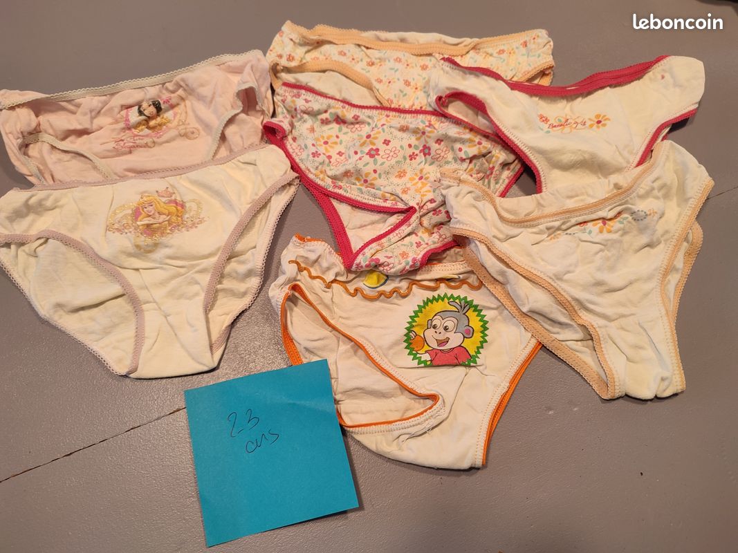 7 culottes filles 2/3ans CHLOE03 (image 1)