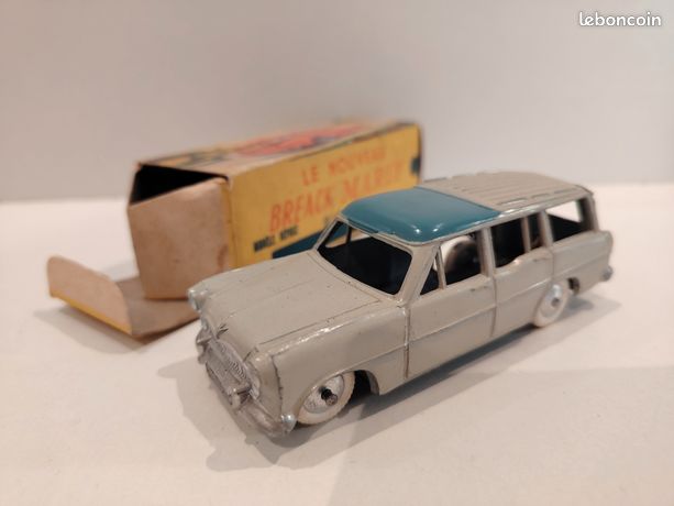 Quiralu Simca Marly 1:43 – Voiture Miniature Gris Et Crème – Collection France