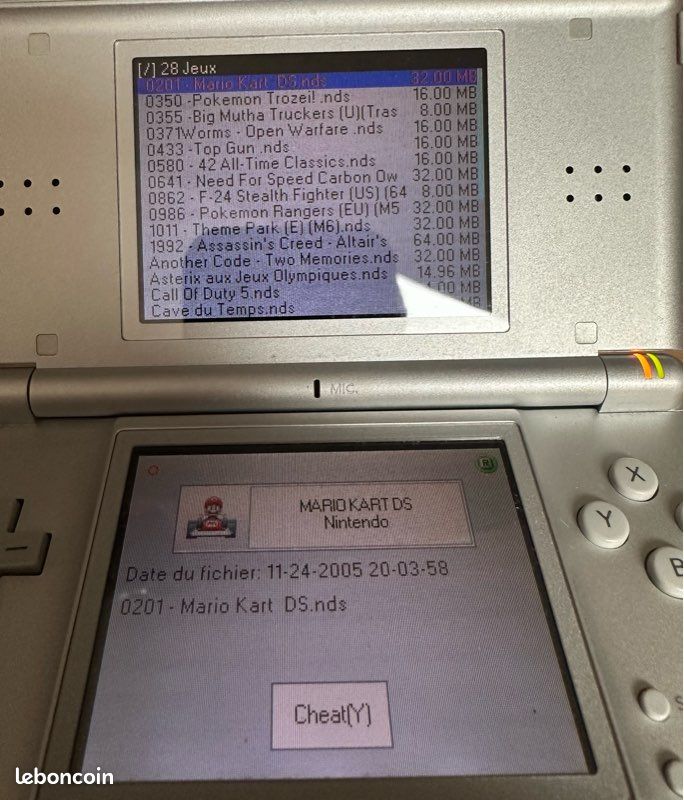 Console DS Lite + Jeux + housse + chargeur (image 7)