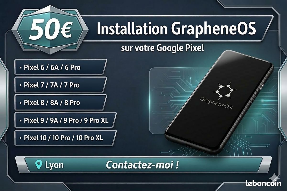 Installation de GrapheneOS sur Google Pixel – Service pro et ultra ...