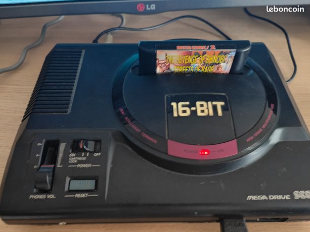 Console SEGA MEGADRIVE 2 Avec Jeu VIRTUA RACING - Boîte D'origine - Import Japon NTSC-J