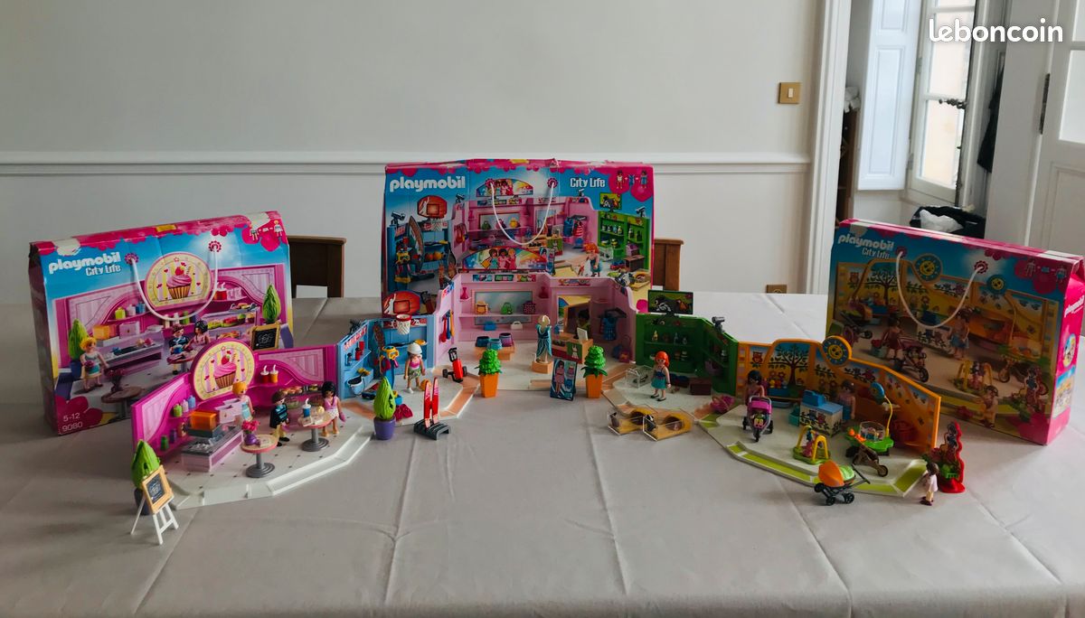 City life Playmobil 9078 9079 9080 (image 1)