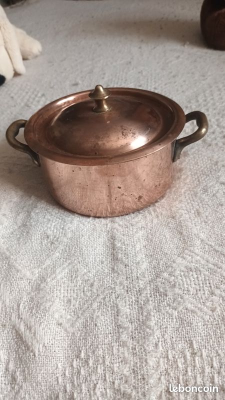 ANCIEN FAITOUT COCOTTE Cuivre Etamé XXème France EUR 34,00 - PicClick FR