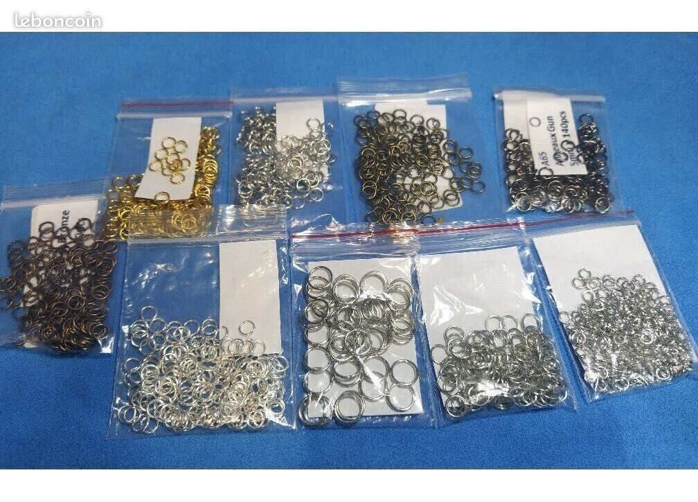 My-Bead Lot De 12 Anneaux Ouverts 3 Mm Argent 925 Double Plaqué Or 24k | Anneaux De Connexion Bijoux DIY – Solides & Hypoallergéniques