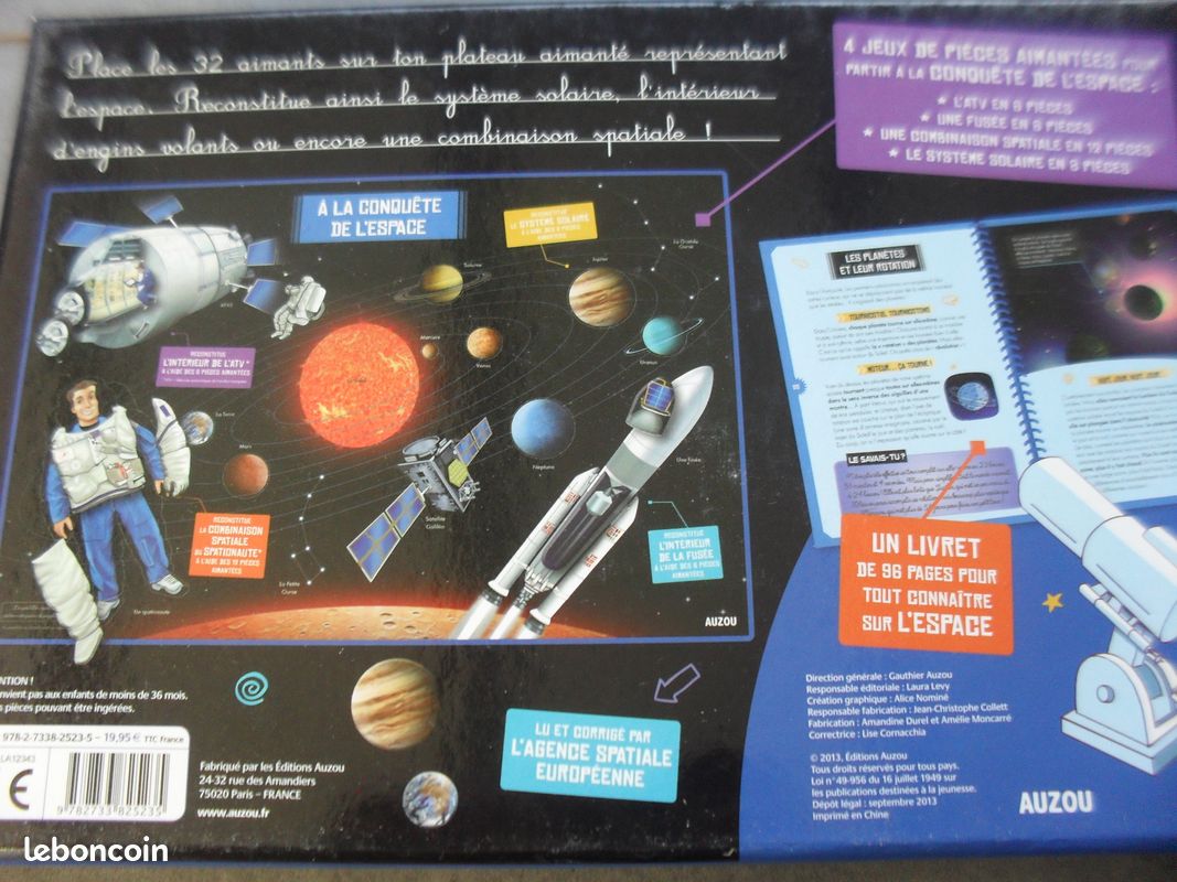 Jeu d'apprentissage "A la conquête de l'Espace" (image 6)