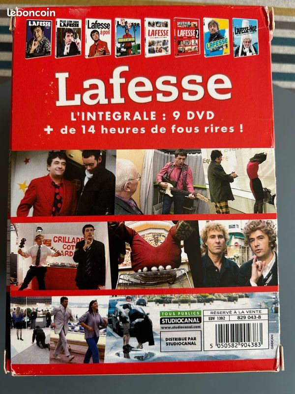 Coffret 9 DVD intégrale Lafesse (image 1)