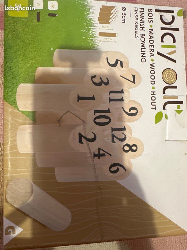 Bowling en bois (image 1)