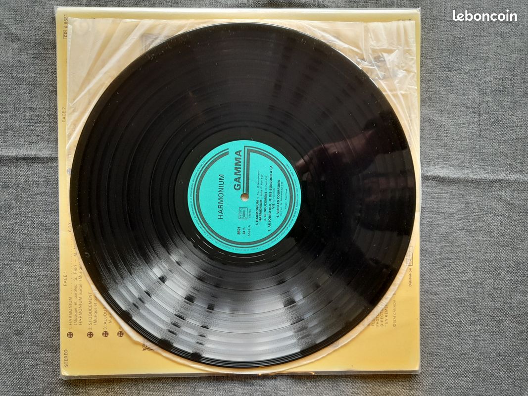 DISQUE VINYLE 33 Tours Harmonium – Harmonium (France, 1974) (image 3)