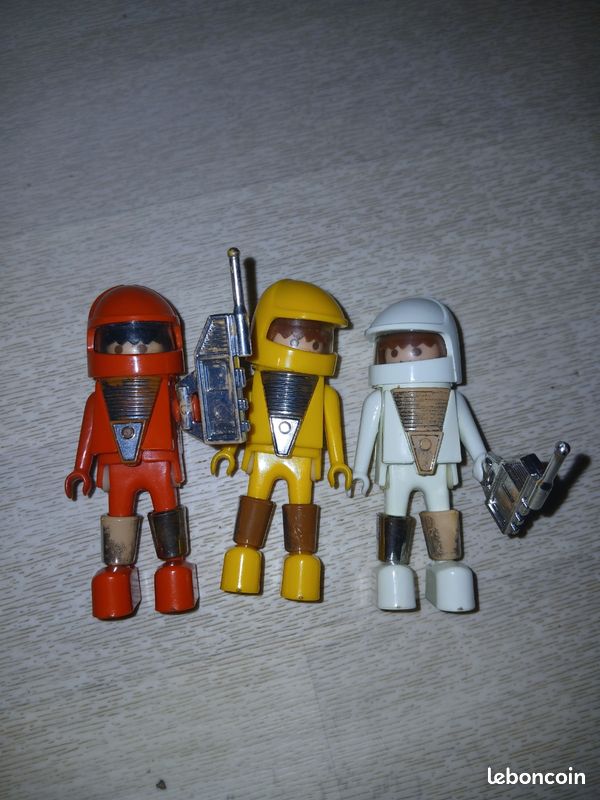 Lots De Soucoupes Spatiales Playmobil Vintage - Géobra - Bon état