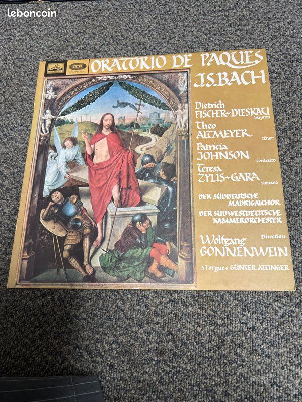 Vinyle oratorio de Pâques (image 1)