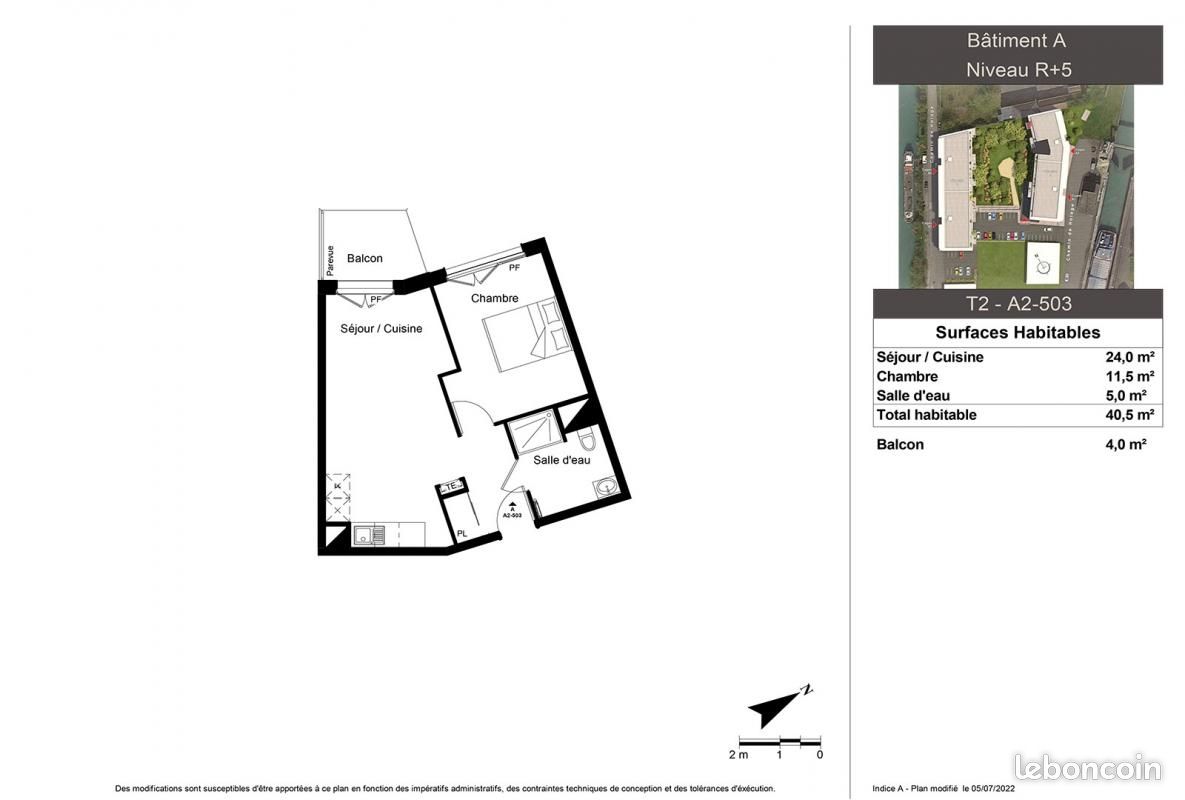 Appartement a louer valenciennes - 2 pièce(s) - 41 m2 - Surfyn