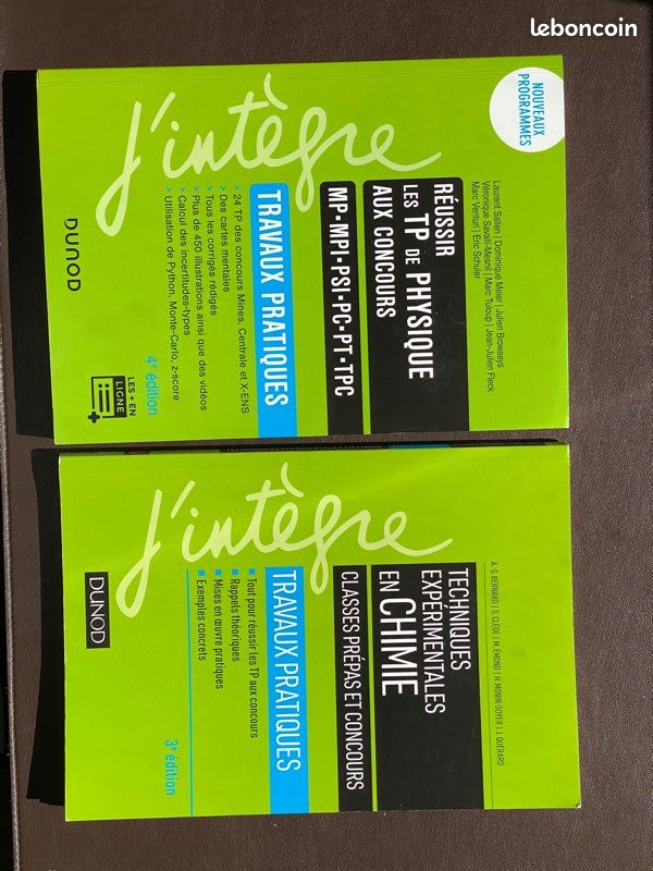 Livre TP physique et chimie (image 1)
