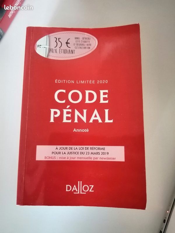 Code pénal 2020 (image 1)