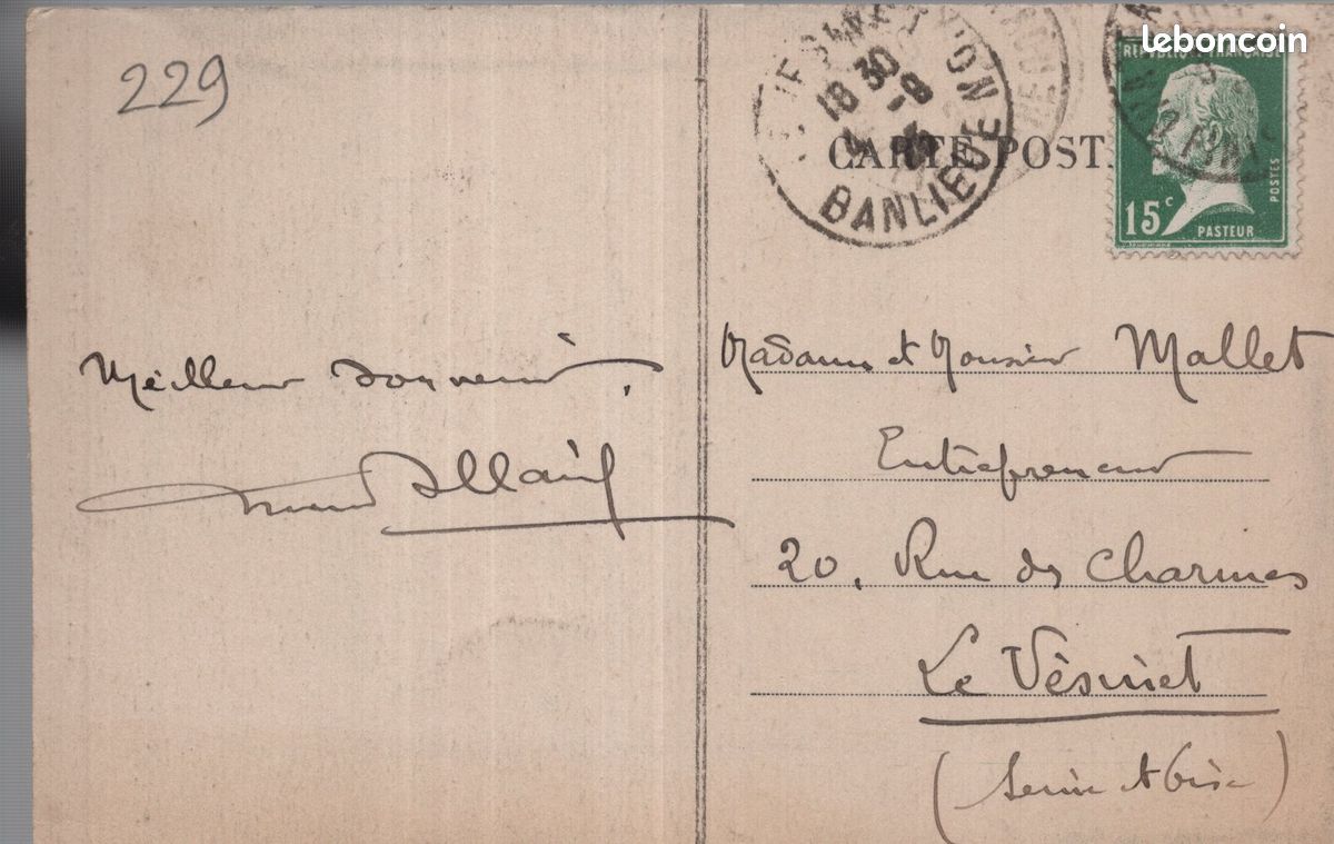 229H005 - Département du FINISTERE - CARTE POSTALE ANCIENNE CPA de HUELGOAT (réf.229 H 005) (image 2)